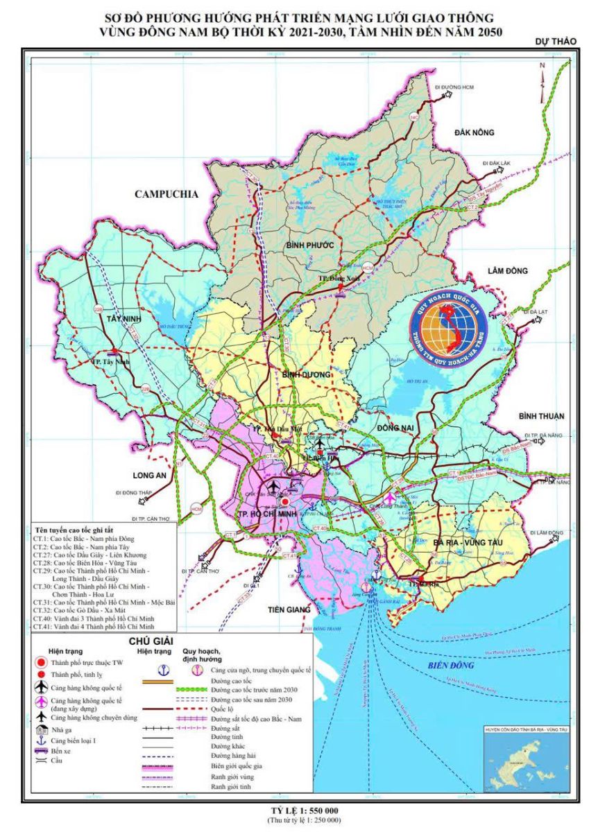 Giới thiệu phương án sắp xếp địa giới Tỉnh Bình Dương và Tỉnh Bà Rịa - Vũng Tàu vào Thành phố Hồ Chí Minh